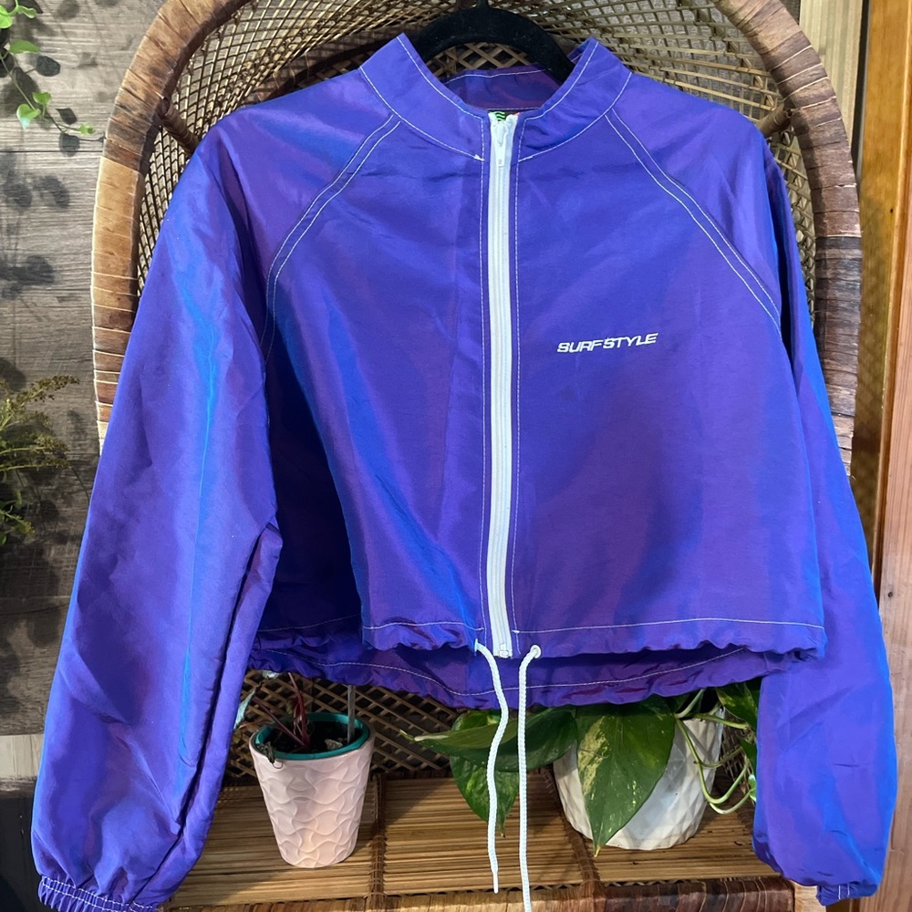 SALE vintage surf style jacket size small EUC